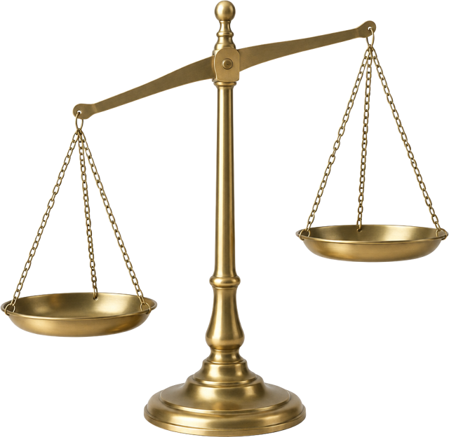 A balance scale