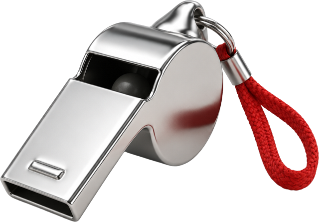 A whistle